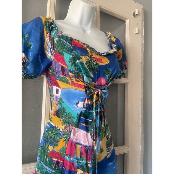 Zara Multi Color Mini‎ Dress - Picture 6 of 10